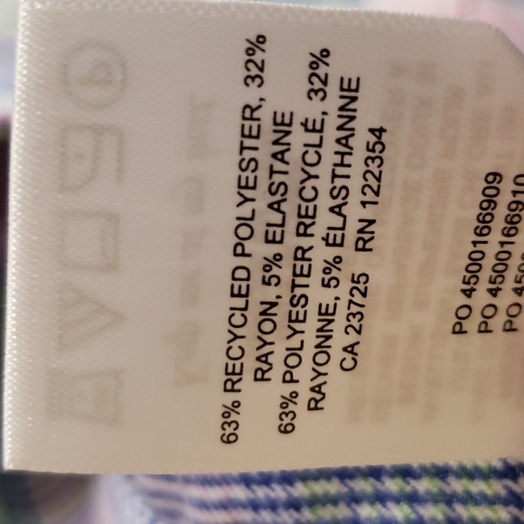 Aritzia Olive Micropleated Skirt in Iris Blue, Orchid Pink and Bleu Iris Size 8 - Picture 11 of 12